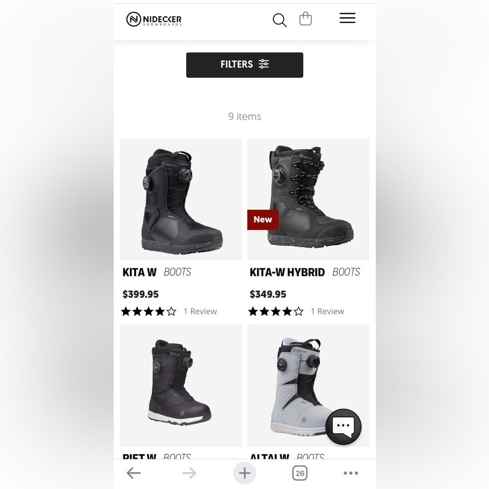 Nidecker snowboard boots- women’s - Picture 10 of 11